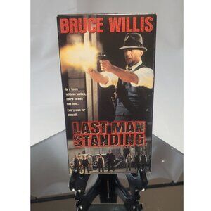 Last Man Standing VHS Tape 1997 Bruce Willis